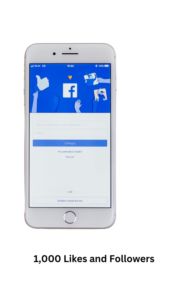 Facebook Business Page Likes and Followers (1K)